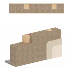 Hanfstein Holzständerbau – Verarbeitungsbeispiel mit Holzkonstruktion