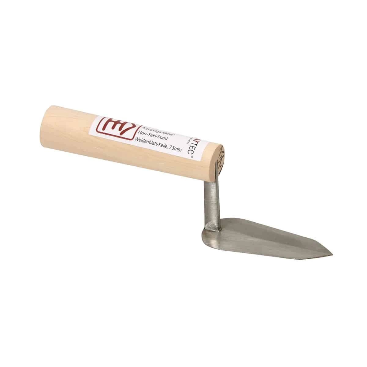 ClayTec Weidenblattkelle YANAGIBA-GOTE – ökologischer Baustoff von Lehm-Revival