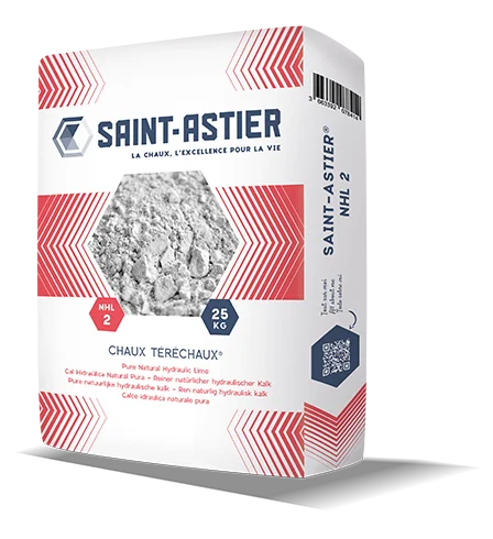 Saint-Astier® NHL 2, Der Geschmeidige, ökologischer Baustoff von Lehm-Revival