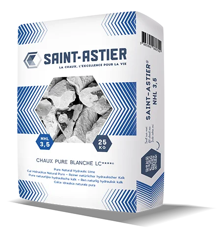 Saint-Astier® NHL 3,5, Der Vielseitige, ökologischer Baustoff von Lehm-Revival