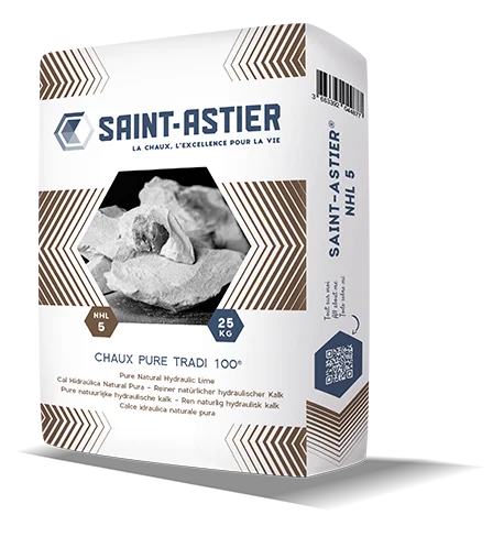 Saint-Astier® NHL 5, Der Belastbare, ökologischer Baustoff von Lehm-Revival