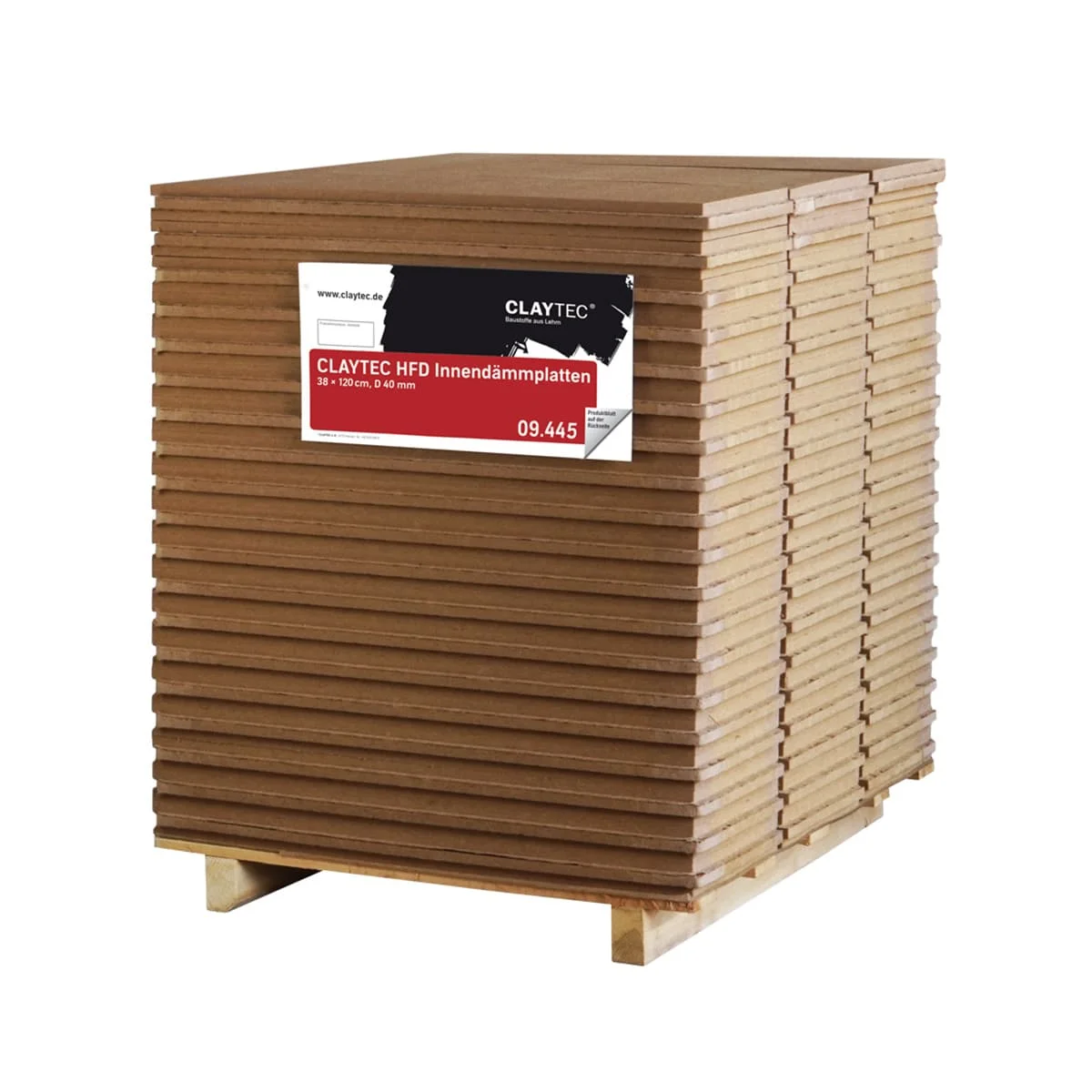 CLAYTEC HFD Innendämmplatte von Lehm-Revival (Bild 2)