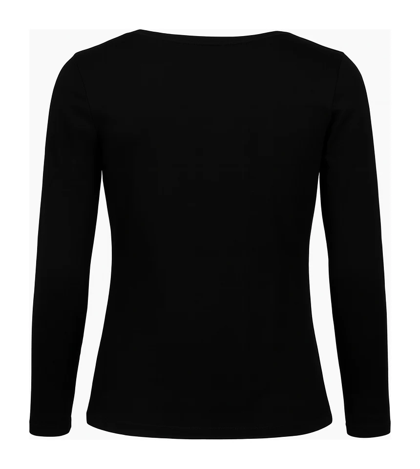 Langarm Shirt Lehm-Revival Biobaumwolle Damen – Rückansicht Studio