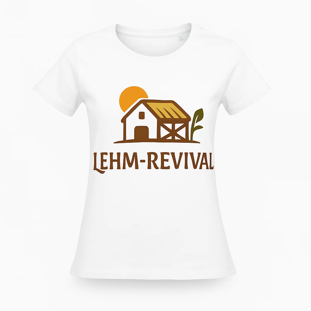 Lehm-Revival_T-Shirt Lehm-Revival Biobaumwolle Damen