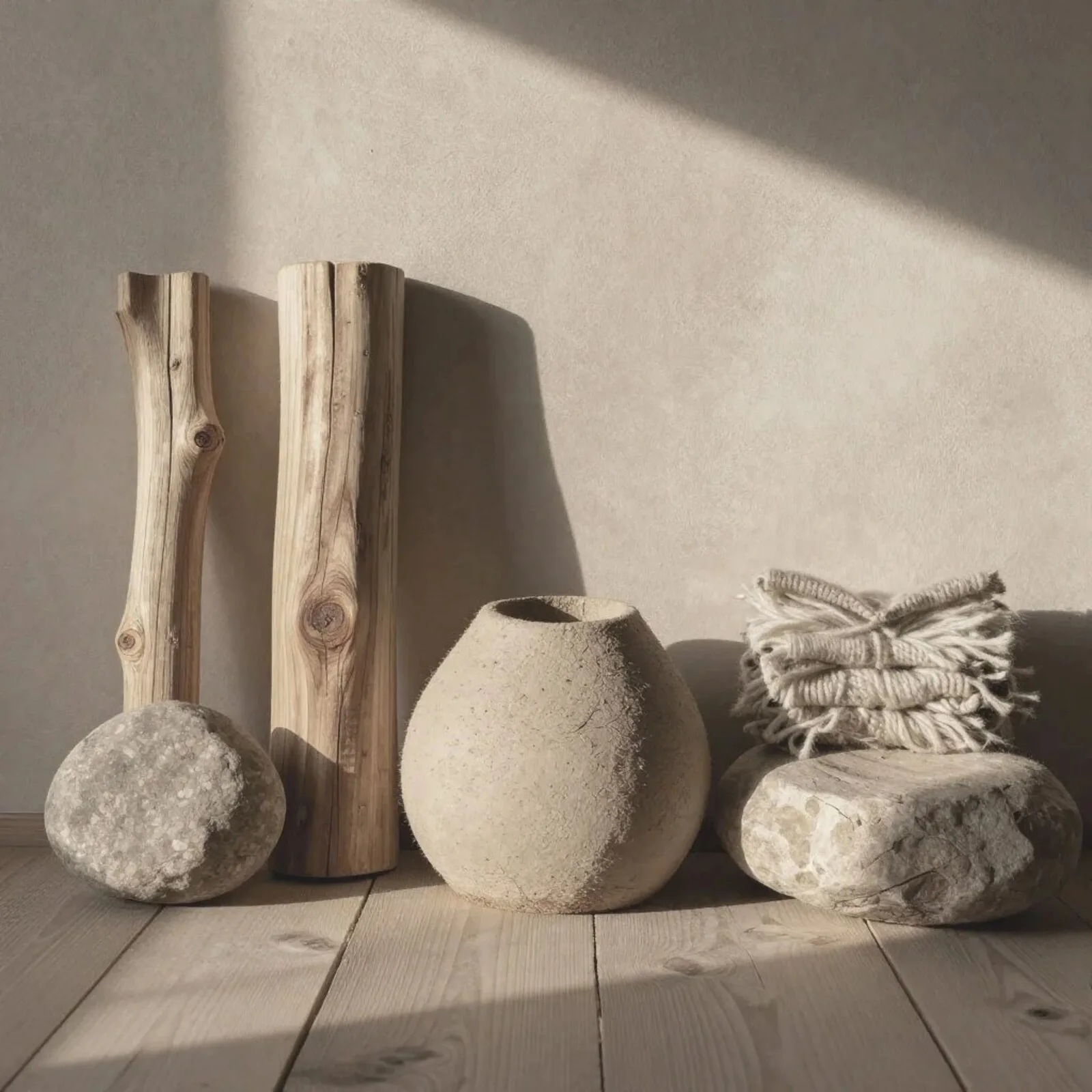 Naturbaustoffe: Holz, Stein, Lehm