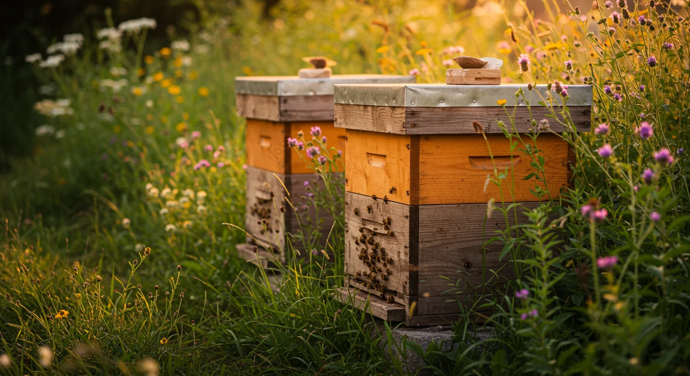 Imkerei im Naturgarten – nachhaltig Bienen halten und echten Gartenhonig ernten