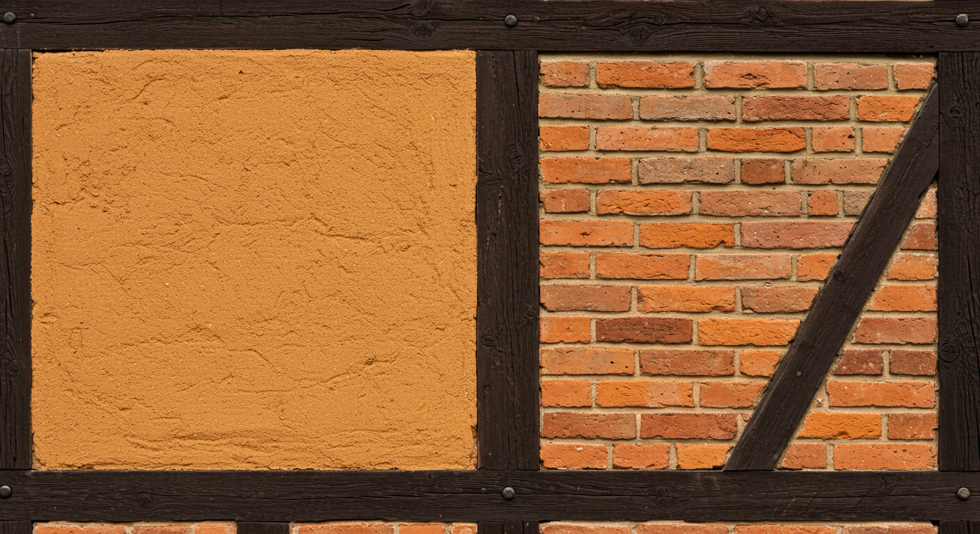 Lehm vs. Ziegel im Fachwerk: Welches Material passt wirklich in die Gefache?