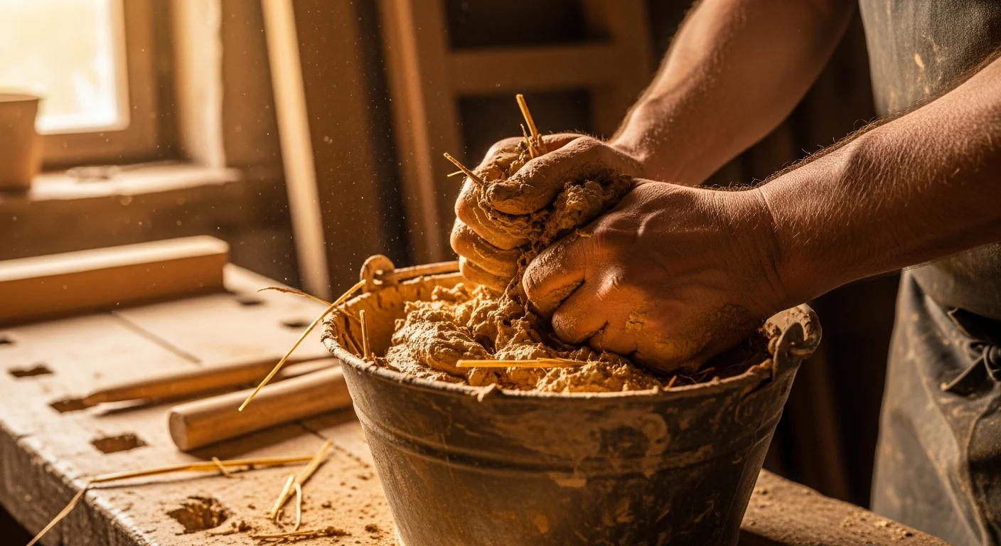 Lehmmörtel im Lehmbau: Mauermörtel und Putzmörtel