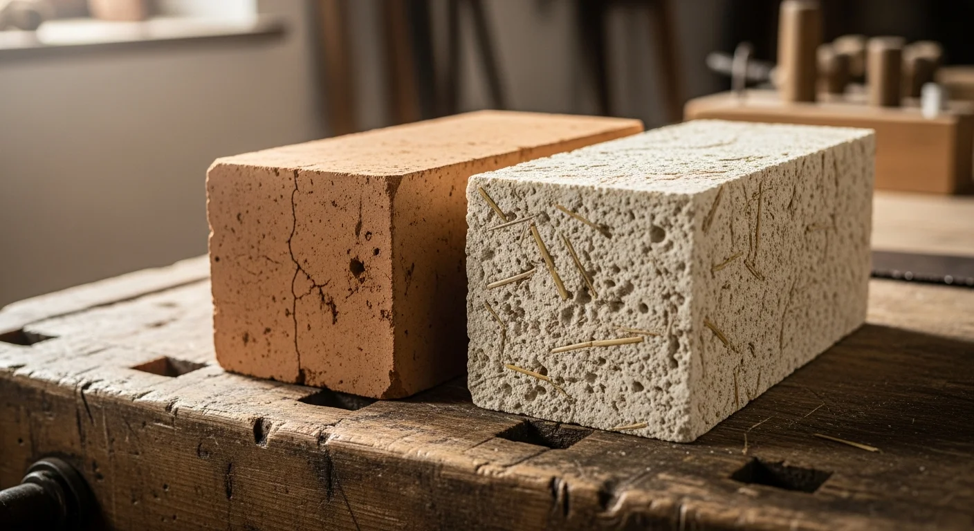 Gefach ausfachen: Lehmstein oder Hanfstein im Fachwerk