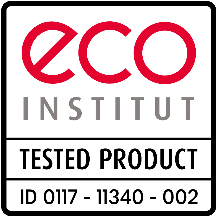 eco-INSTITUT schadstoff- und emissionsgeprüft