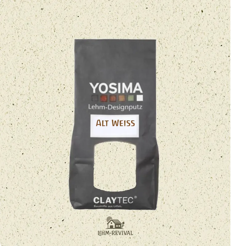 Lehm-Revival_Claytec_yosima_lehm-designputz_alt-weiss_beutel
